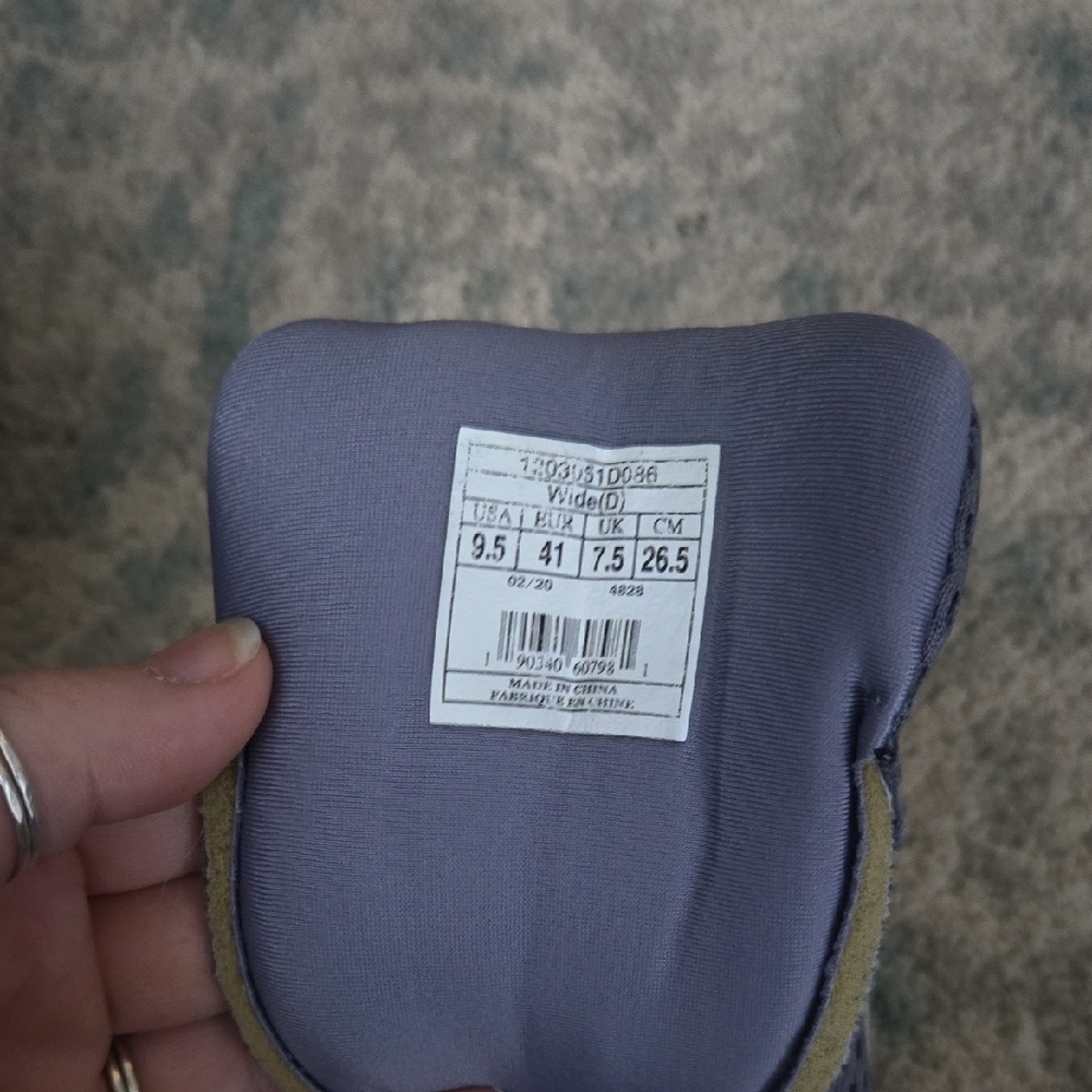 Brooks Ghost 12 Wide Blue Athletic Shoes - Picture 2 of 4